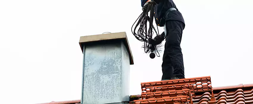 Chimney Brush Cleaning in St. Charles, Illinois