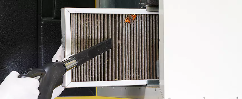 Clogged Air Duct Cleaning Process in St. Charles, IL