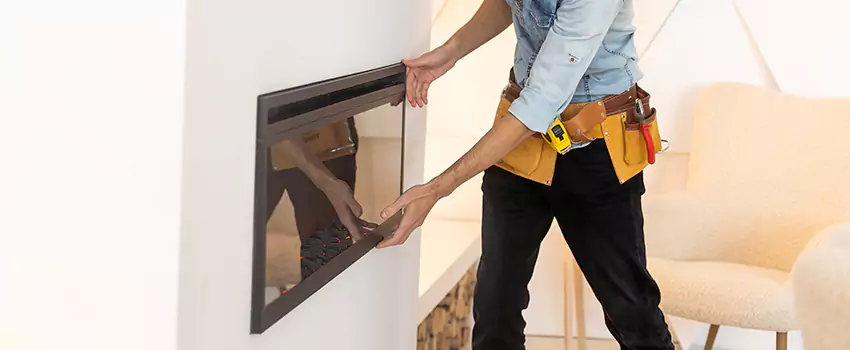 Metal Fireplace Installation in St. Charles, Illinois