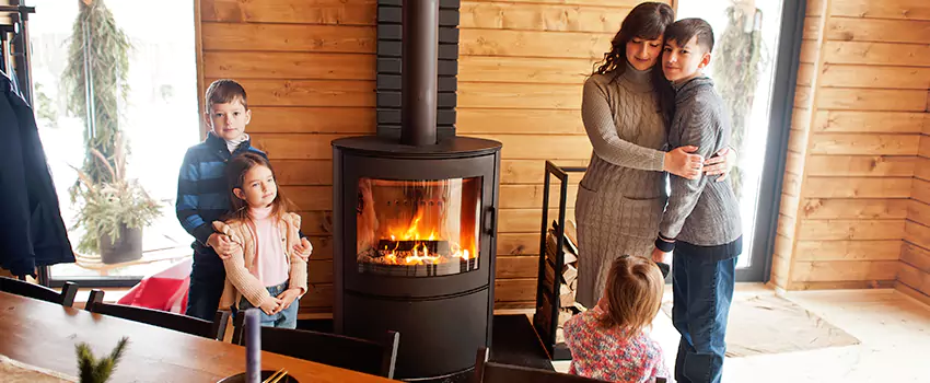Morso Cast Iron Fireplace Insert Installation in St. Charles, Illinois
