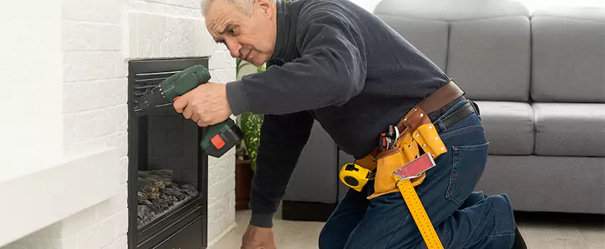 New Indoor Fireplace Installation in St. Charles, Illinois