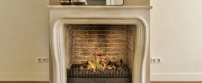 Vintage-style Fireplace Redesign in St. Charles, Illinois