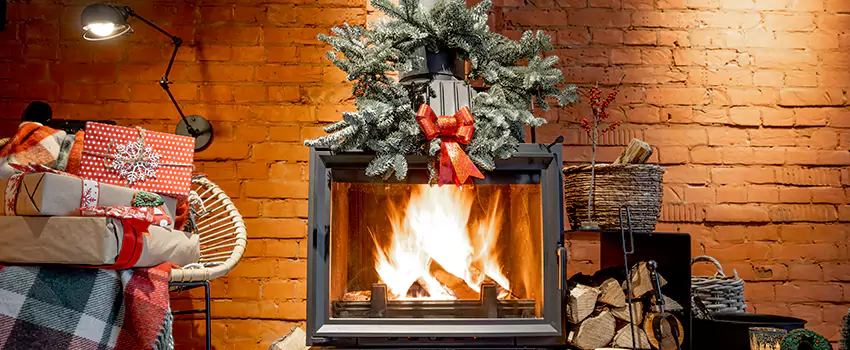 Travis Industries Linear Gas Fireplace Installation in St. Charles, Illinois