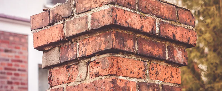 Cracked Chimney Bricks Repair Cost in St. Charles, Illinois