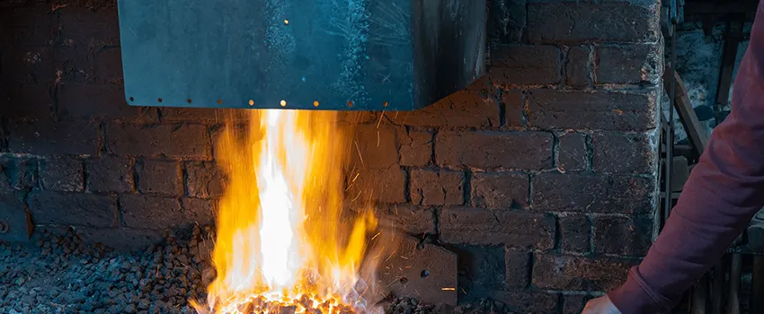 Fireplace Throat Plates Repair and installation Services in St. Charles, IL